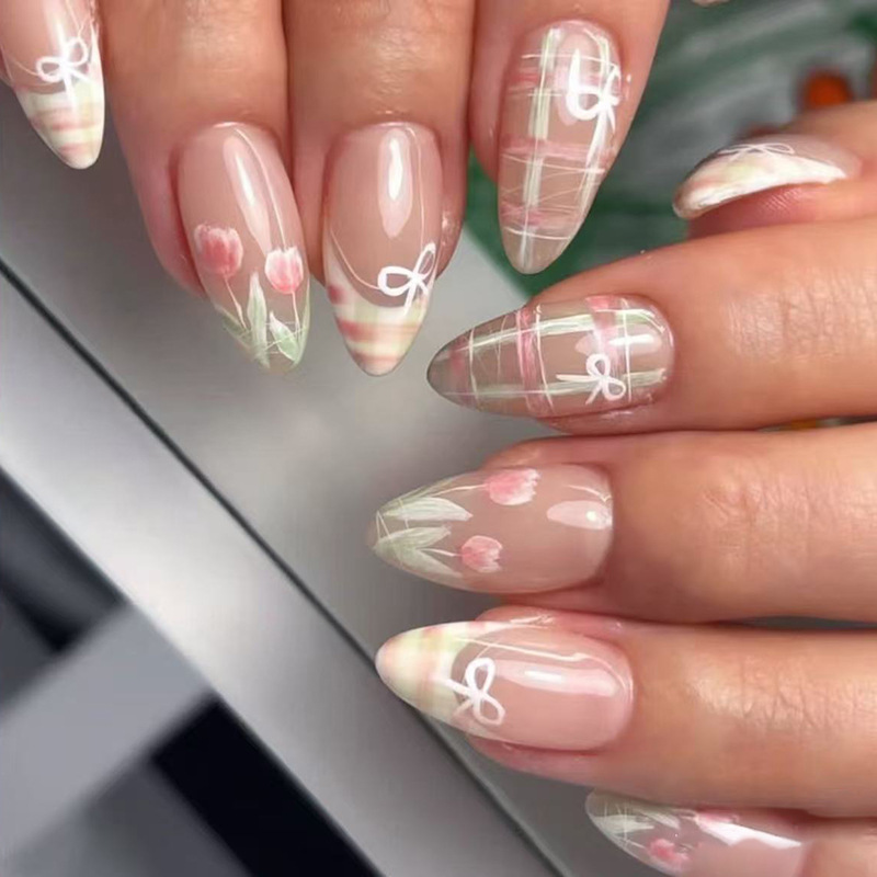 24-teiliges künstliches Nägel- – Nail Art Valentines Day Bewertung und Preis