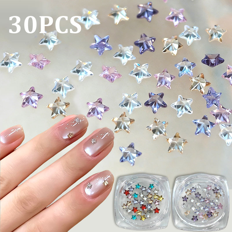 30 Stück Mini Fünfzackiger Ste – Nail Art Valentines Day Bewertung und Preis