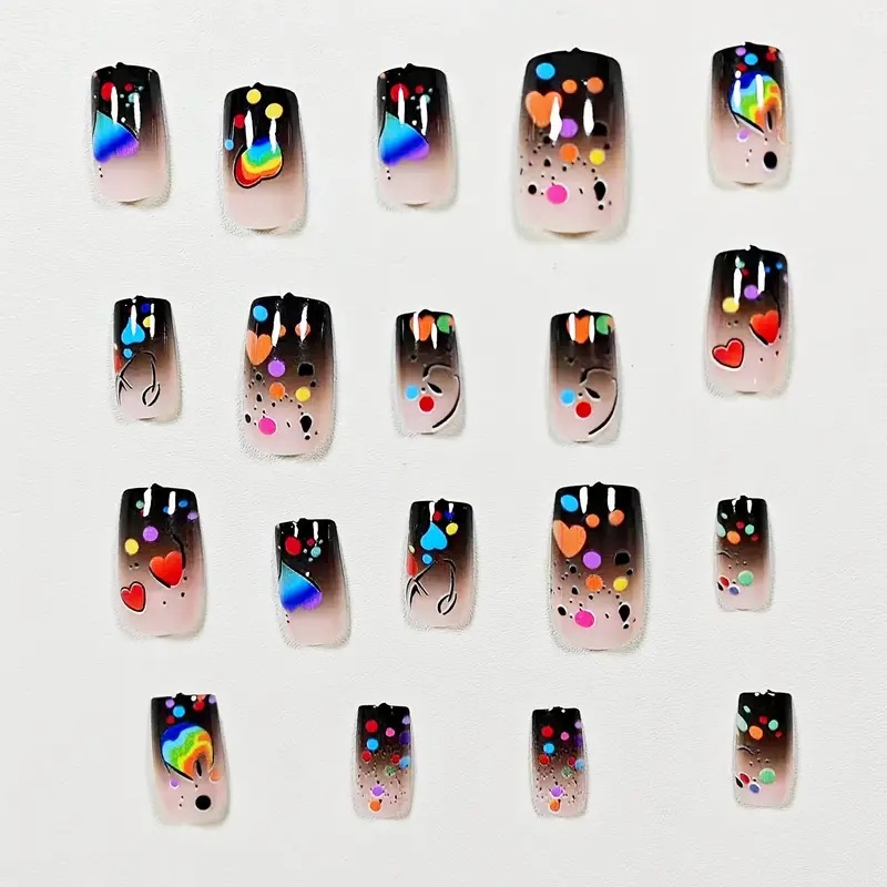 24 Stück Nude Press-on-Nägel,  – Nail Art Press On Bewertung und Preis