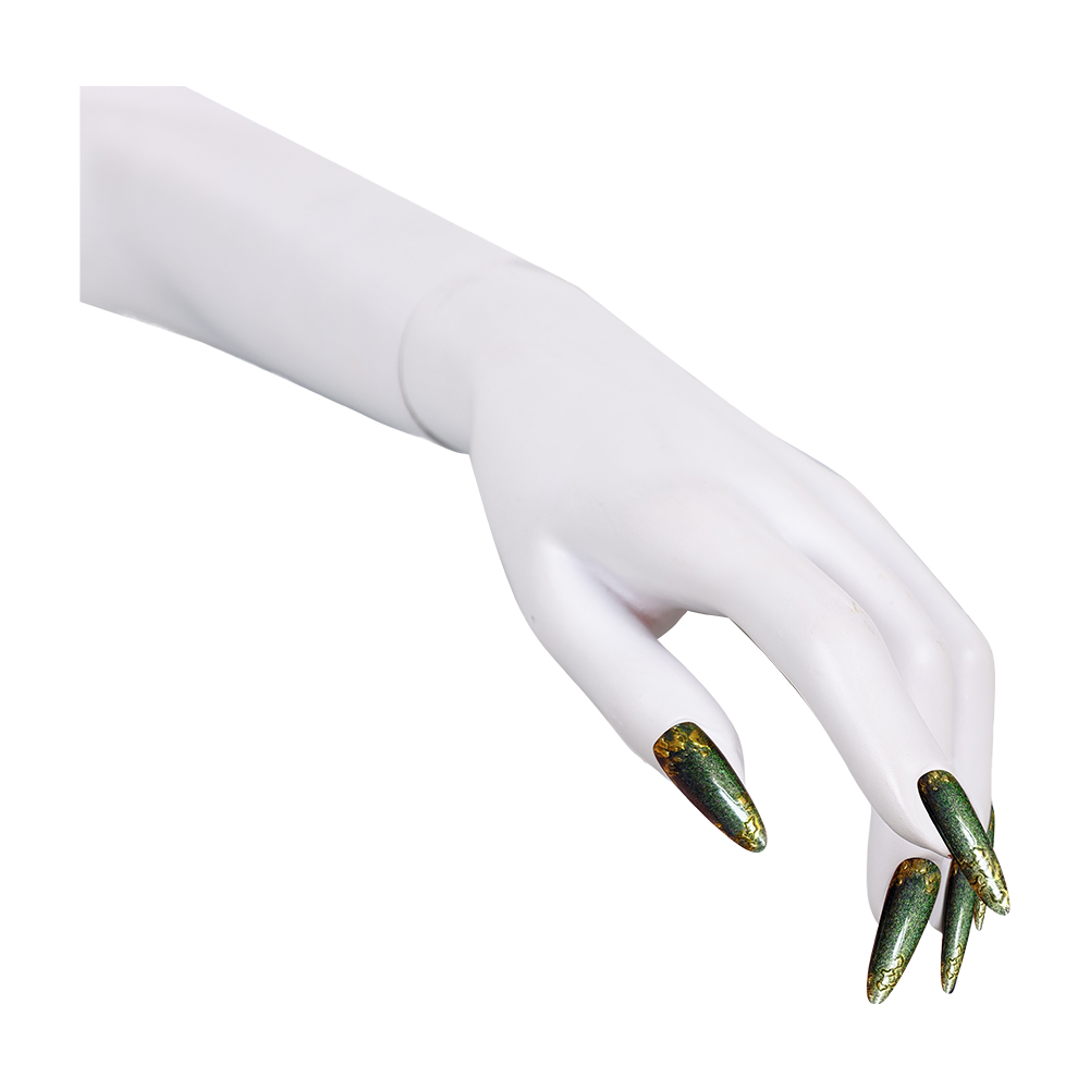 Grüne Pressnägel mit glitzernd – Nail Art Press On Bewertung und Preis
