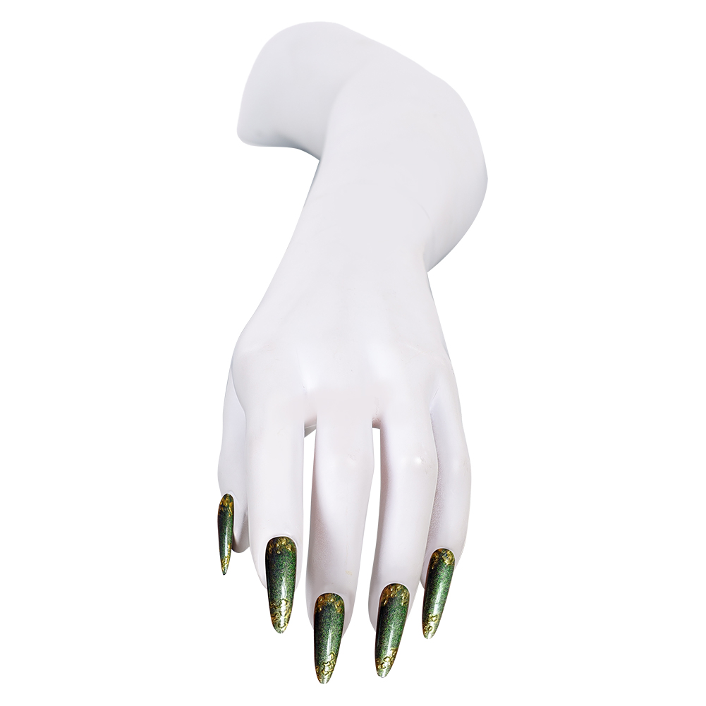 Grüne Pressnägel mit glitzernd – Nail Art Press On Bewertung und Preis