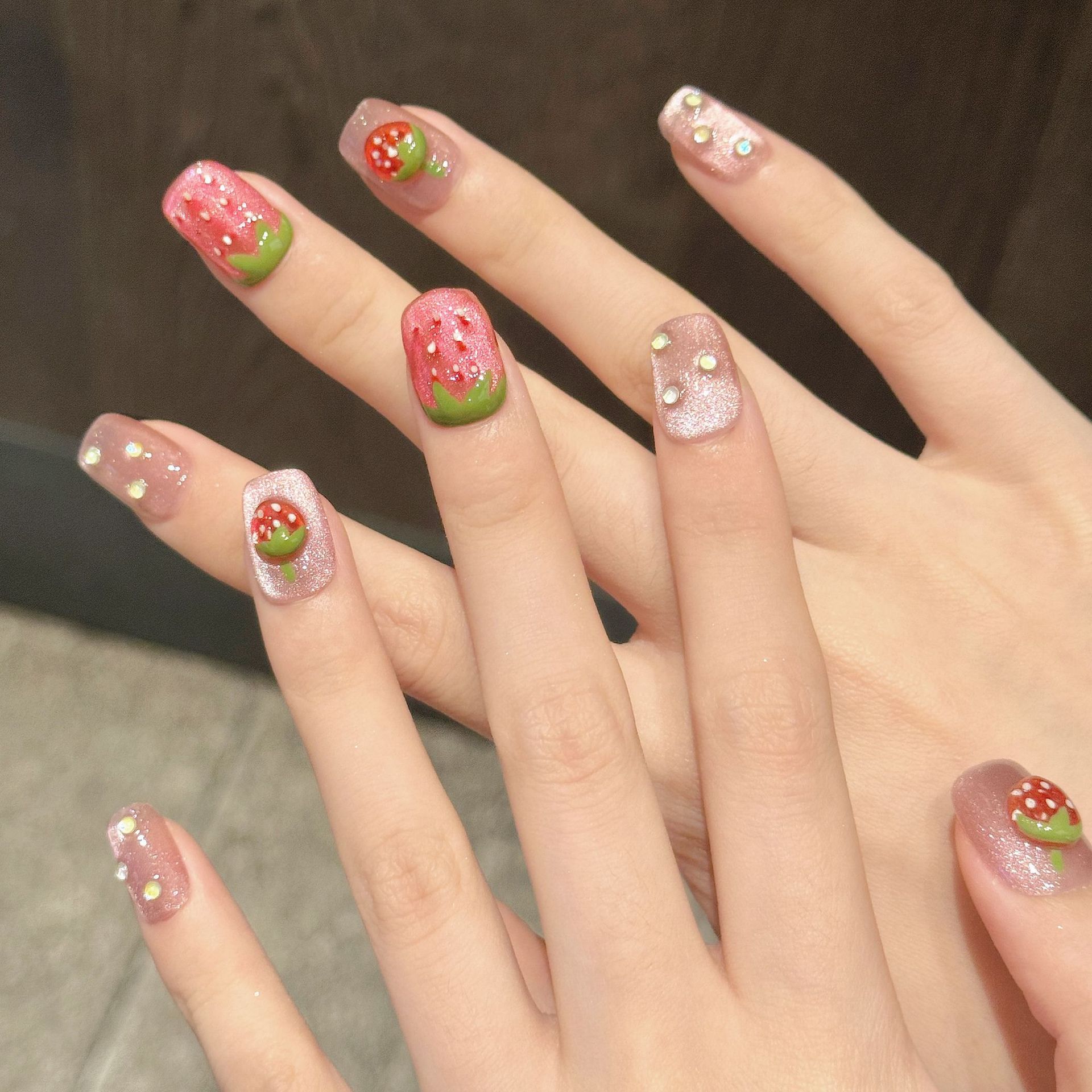 10 Stück handgemachte Nägel zu – Nail Art Press On Bewertung und Preis