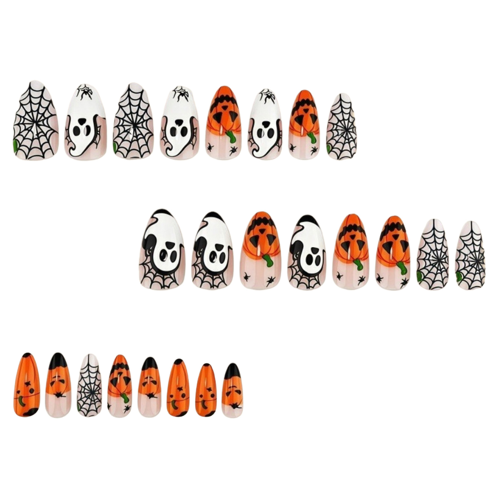 24 Stück Halloween Press-On-Nä – Nail Art Press On Bewertung und Preis