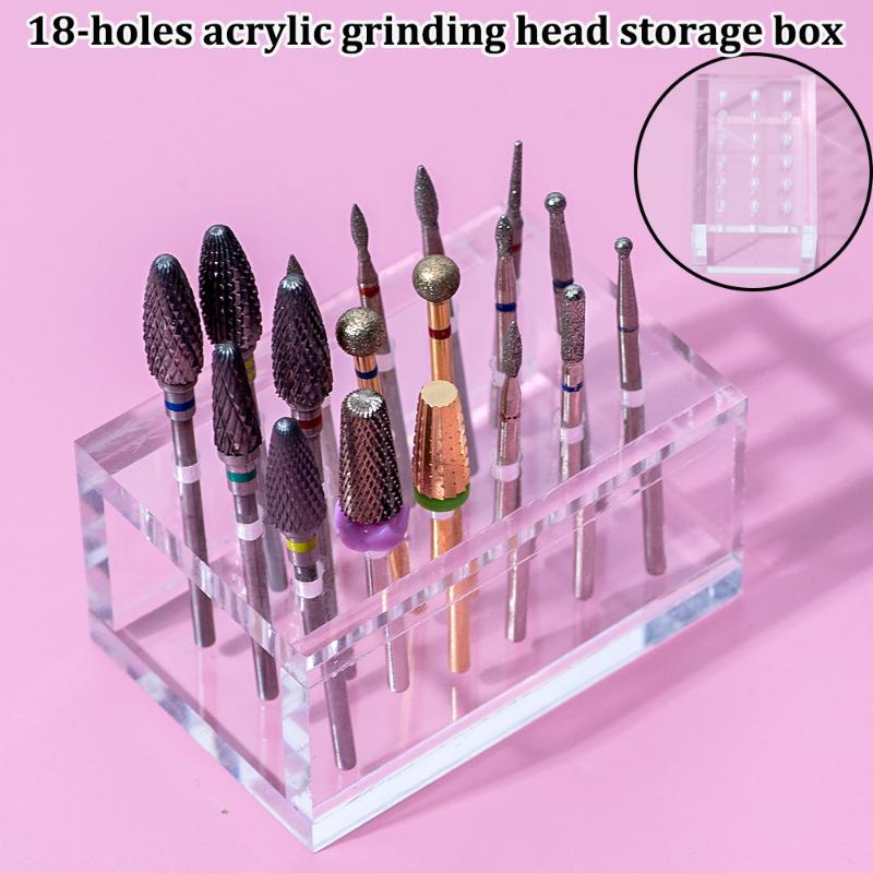 18-Loch Acryl-Holz-Nagelbohrer – Nail Drill Machine Bewertung und Preis
