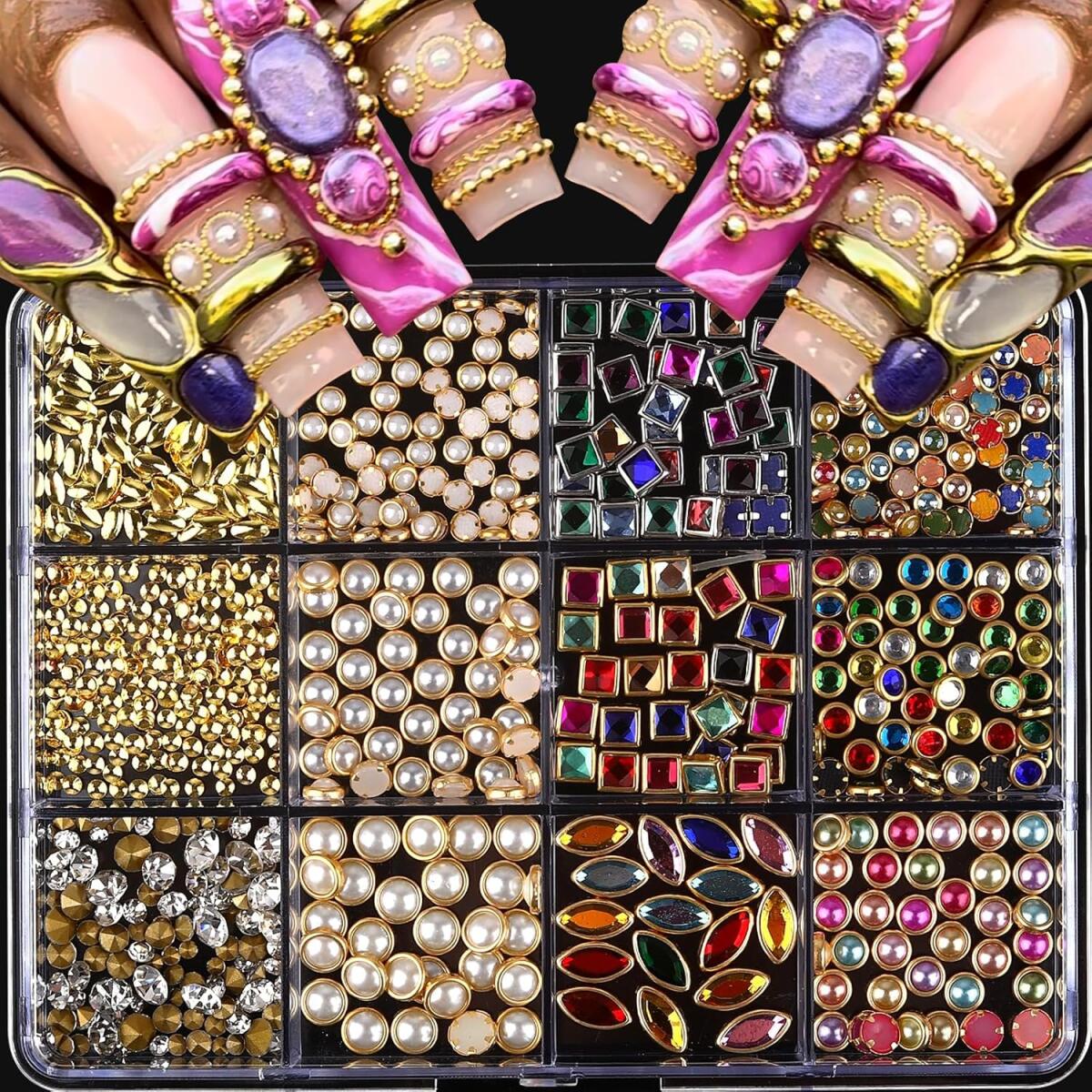 1 Box Luxuriöse Glänzende Nage – Nail Art Valentines Day Bewertung und Preis