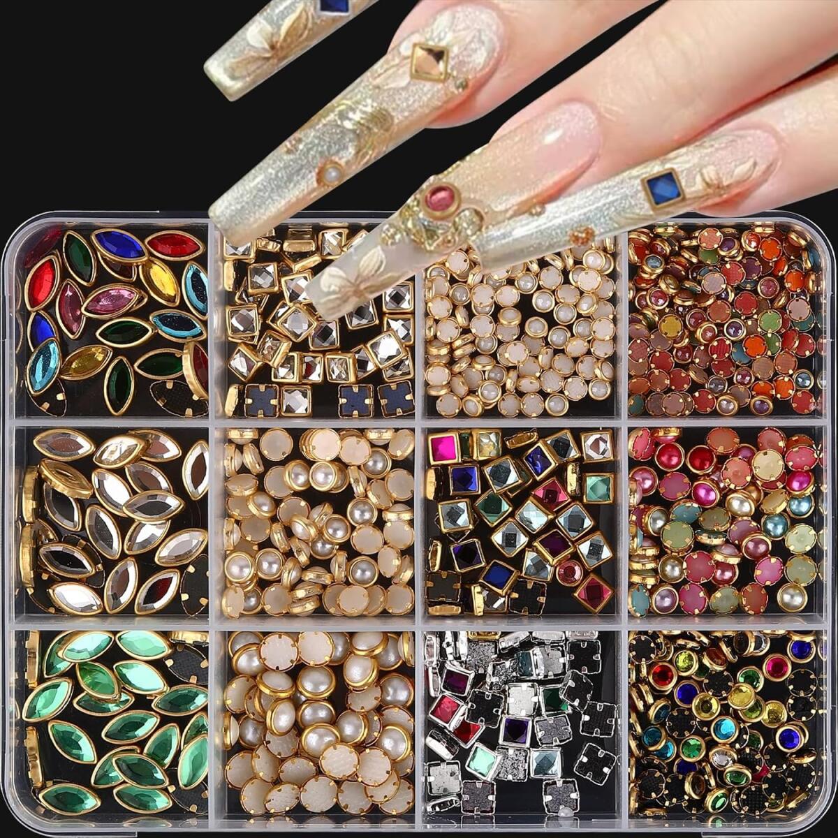 1 Box Luxuriöse Glänzende Nage – Nail Art Valentines Day Bewertung und Preis