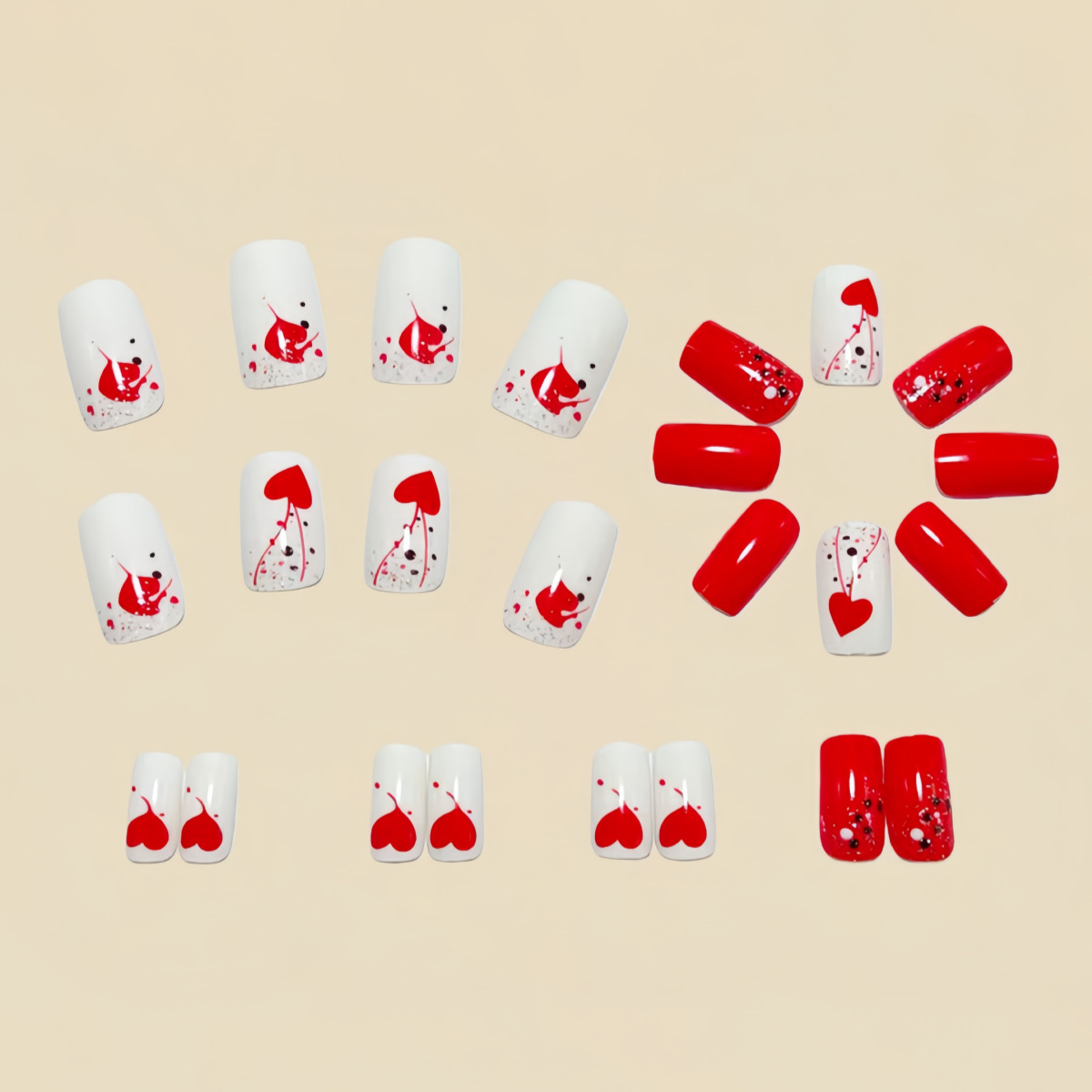 Kurze mittelgroße künstliche N – Nail Art Pink Bewertung und Preis