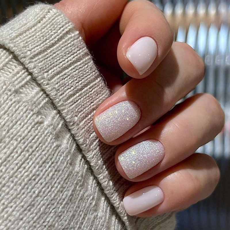 24er-Set kurze Kunstnägel für  – Nail Art Press On Bewertung und Preis