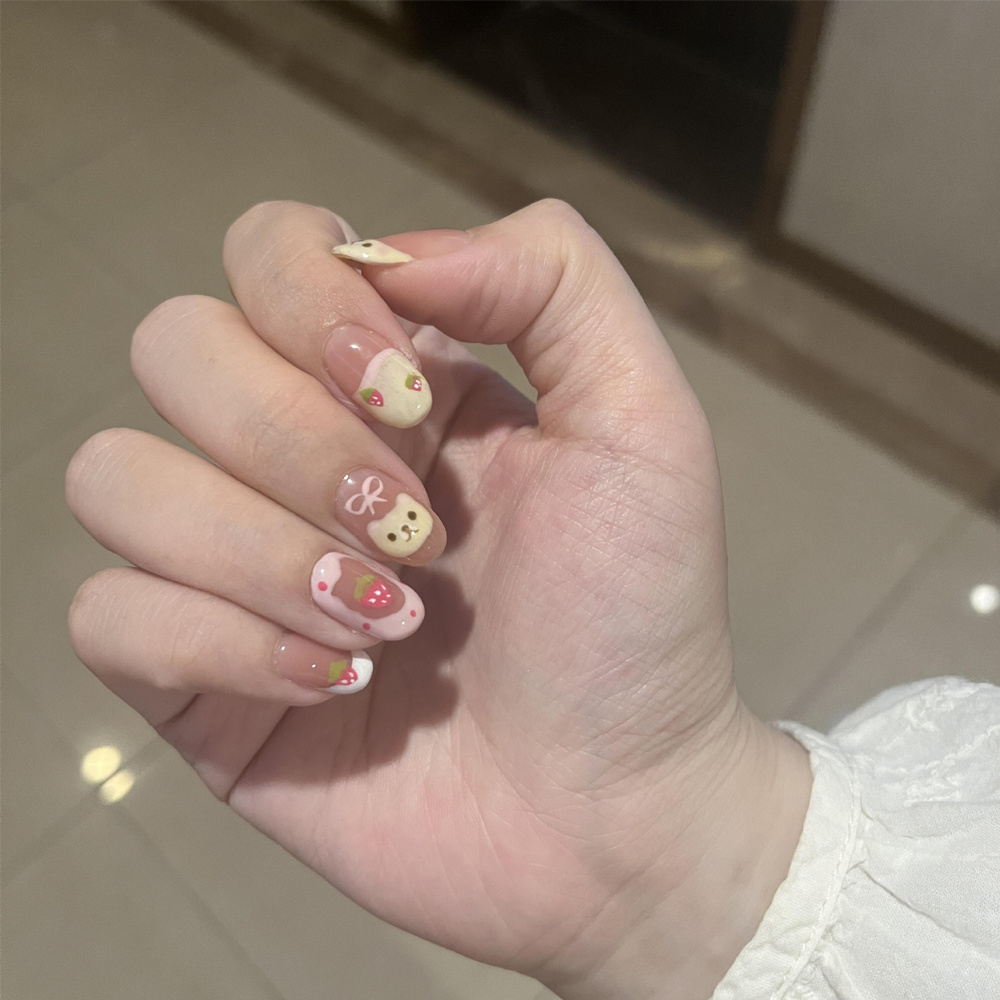 10 Stück Mandelförmige Aufkleb – Nail Art Press On Bewertung und Preis
