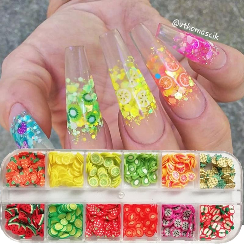 1000pc-240Pc Nagel Obst Scheib – Nail Art Valentines Day Bewertung und Preis